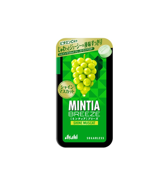 Asahi Mintia Breeze Shine Muscat (22G) [Date Limite de Consommation Optimale : 2026.10]