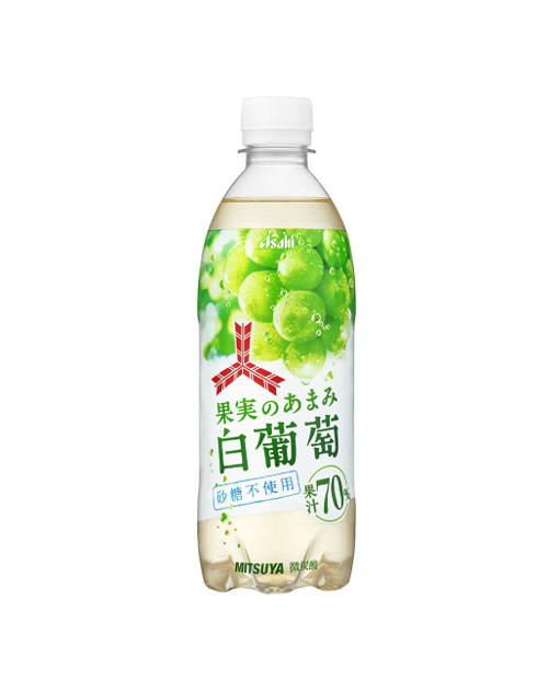 アサヒ 三ツ矢 フルーツの贅沢 白ぶどう (500ML) [賞味期限: 2026.11]