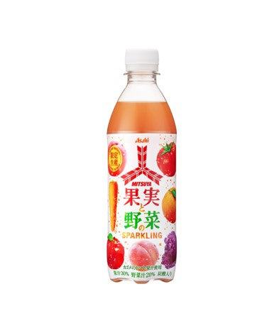 Asahi Mitsuya Fruit & Vegetable Sparkling (430ML)