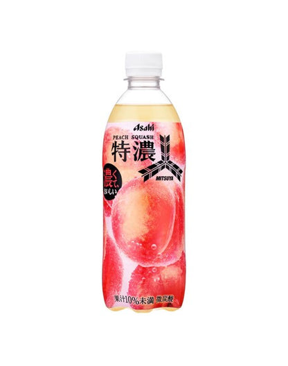 Asahi Mitsuya Tokunou Peach Squash (500ML)