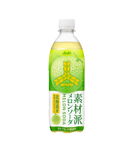 アサヒ 三ツ矢素材派メロンソーダ (500ML)