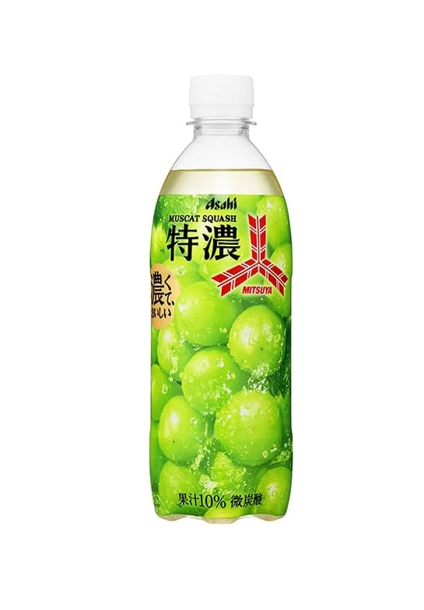 Asahi Mitsuya Cider Tokunou Muscat Squash (500ML) [Best Before Date: 2026.03]