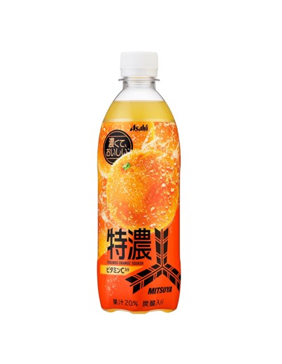 Asahi Mitsuya Tokunou Orange Squash (500ML)