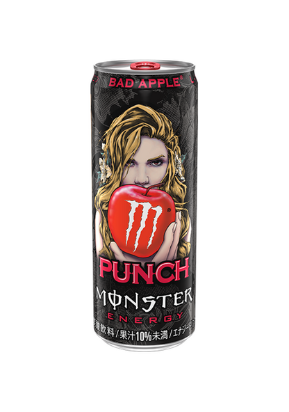 Asahi Monster Energy Bad Apple Juice (355ML) [Best Before Date: 2028.06]