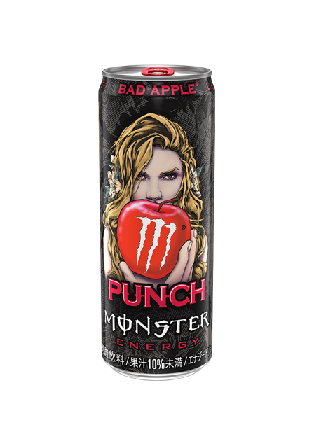 Asahi Monster Energy Bad Apple Juice (355ML) [Best Before Date: 2028.06]