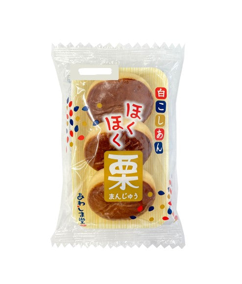 あわしま堂 栗饅頭(90G)