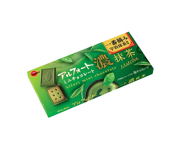Bourbon Alfort Mini Chocolate Rich Matcha (60G) [Best Before Date: 2026.06]