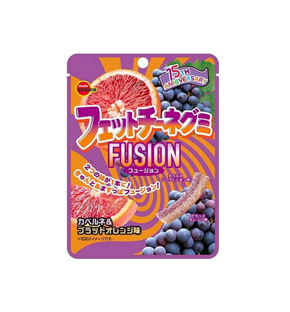 Bourbon Fettuccine Gummy Fusion Goût Cabernet & Orange Sanguine (50g)