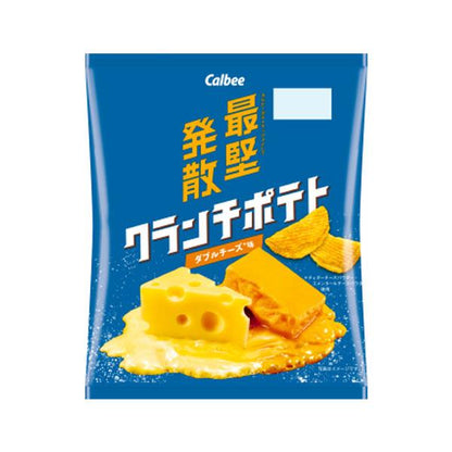 Calbee Crunch Potato Chips Double Cheese (60G)