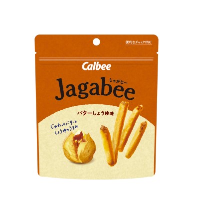 Calbee Jagabee Butter Soy Sauce (40G)