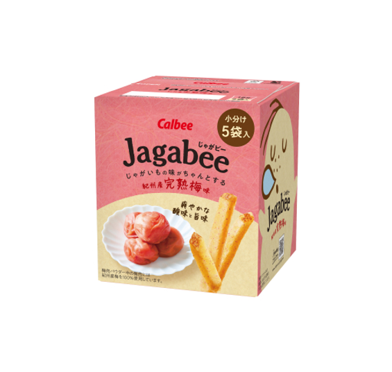 Calbee Jagabee Prune Mûre Kishu (75G) [À consommer de préférence avant le : 2026.06]