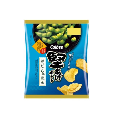 カルビー 堅あげポテト だだちゃ豆 (60G)