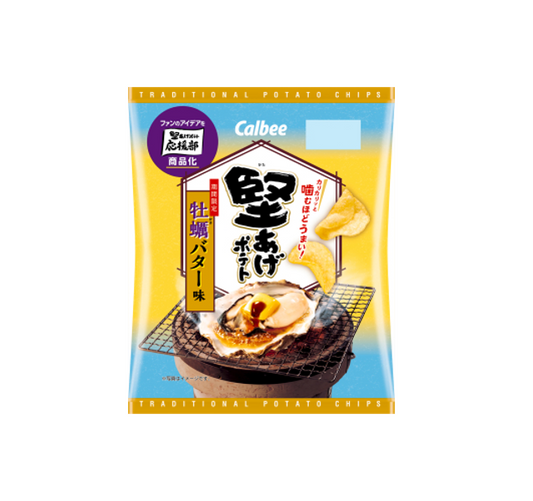 Calbee Kataage Potato Beurre d'Huître (60G)