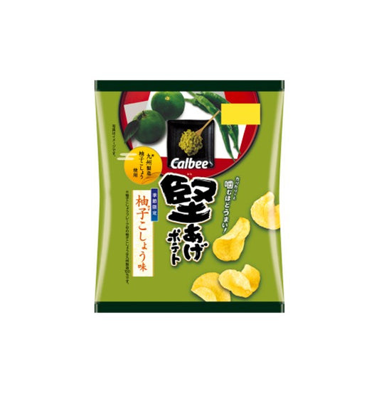 Chips de pommes de terre Calbee Kataage Poivre Yuzu (60G)