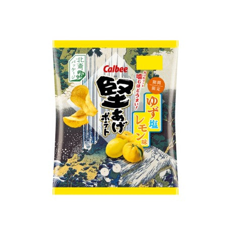 カルビー 堅あげポテトチップス ゆず塩レモン (60G)
