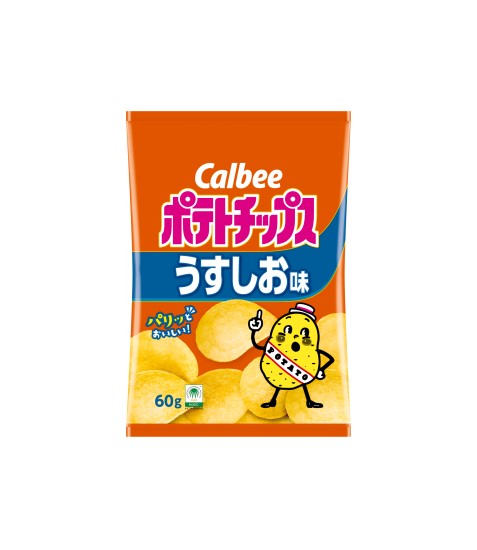 Calbee Potato Chip Light Salt (60G)