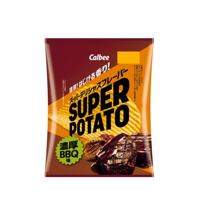 Calbee Super Potato Rich BBQ (56G)