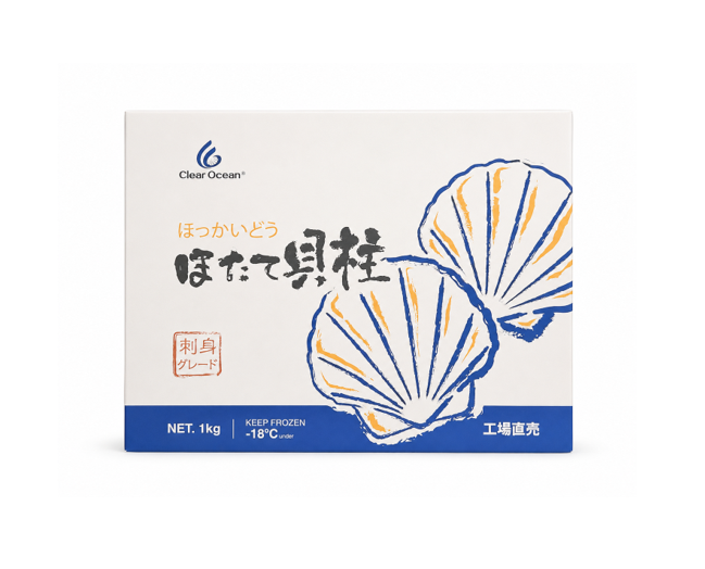 FZN : Pétoncles d'Hokkaido Clear Ocean 3S (1KG)
