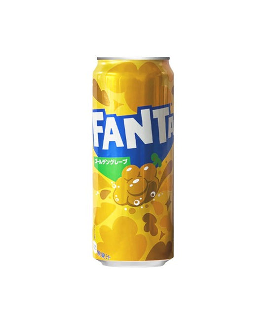 Coca Cola Fanta Golden Grape (500ML) [À consommer de préférence avant le : 2027.03]