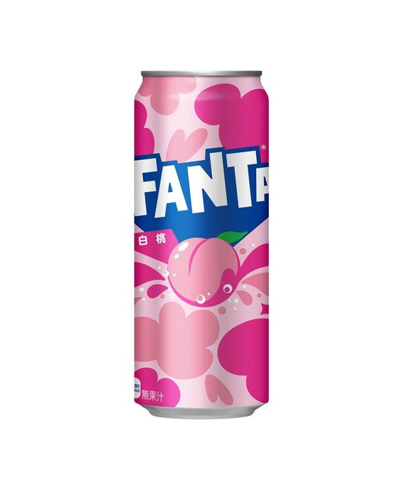 Fanta Pêche Blanche Coca-Cola (500 ml) [À consommer de préférence avant le : 2027.01]