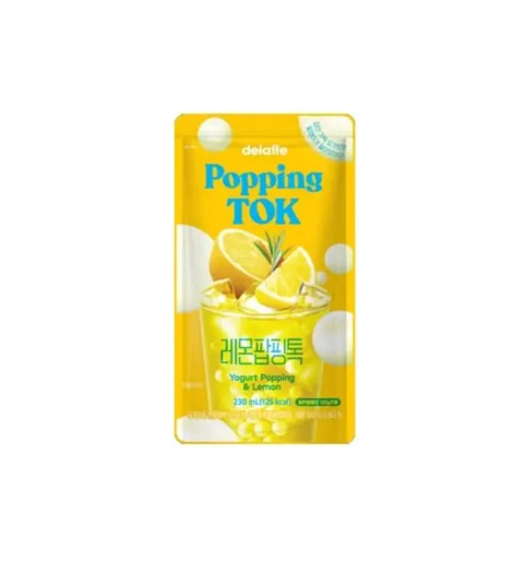 Delaffe Popping Tok Yogurt Popping & Lemonade (230ML)