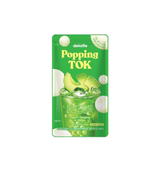 Delaffe Popping Tok Yogurt Popping & Melon (230ML)