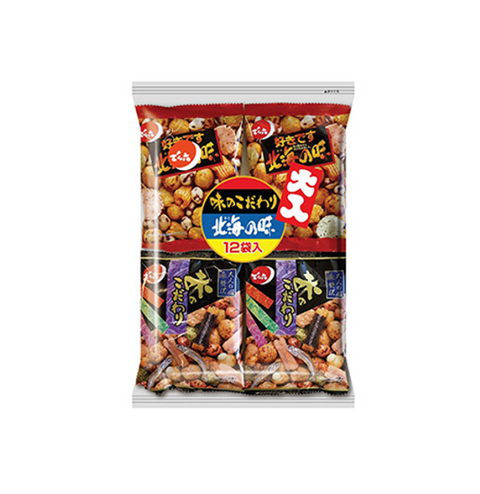 でん六 せんべい詰合せ（12袋入り/252G）