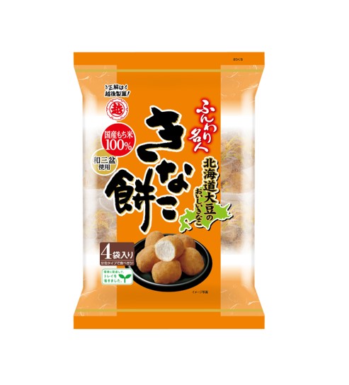 Echigo Funwari Meijin Kinako Mochi (75G)