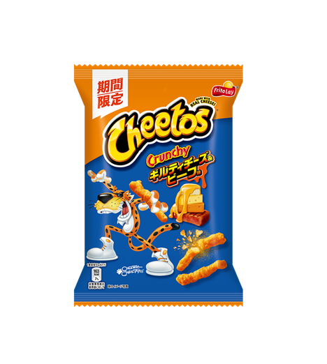 Fritolay Cheetos Guilty Cheese & Beef - Japan Edition (65G)