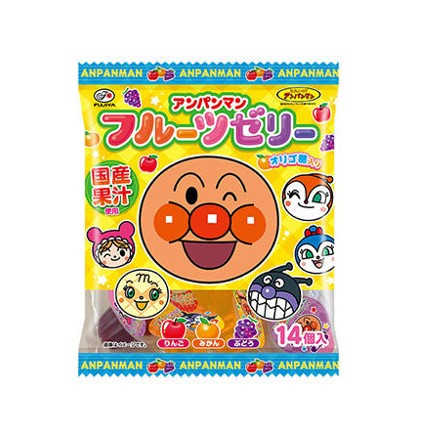 Fujiya Anpanman Fruit Jelly (224G)