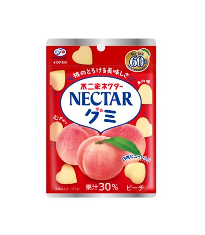 Fujiya Nectar Peach Gummy (48G)