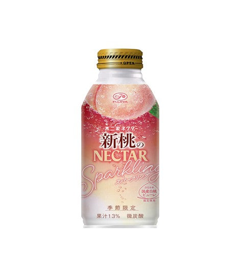 不二家 ネクタースパークリングピーチ (380ML)