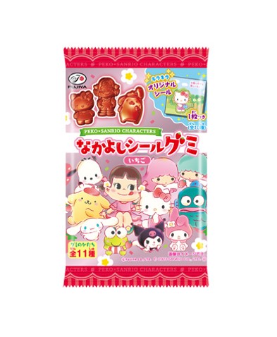 Fujiya Peko-Chan x Sanrio Strawberry Gummy (19G)