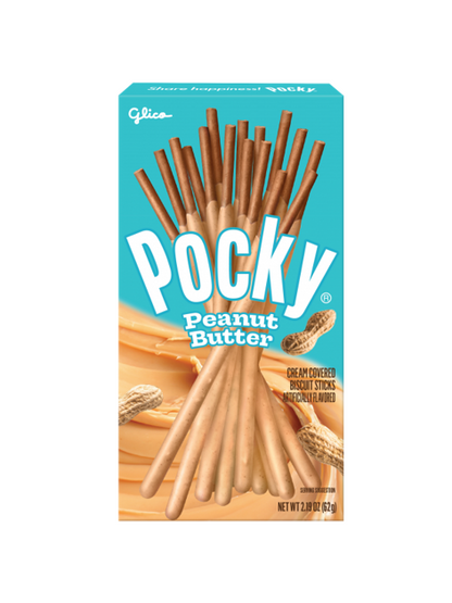 Glico Pocky Peanut Butter (62G) [Best Before Date: 2027.04.17]