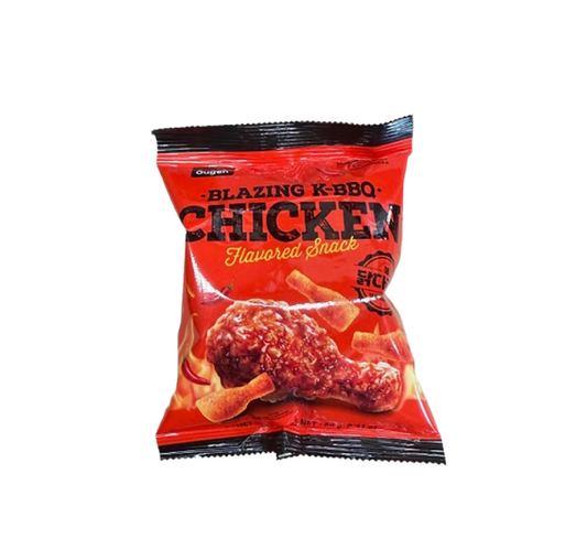 Gugen Blazing K-BBQ Chicken Flavoured Snack (60G)