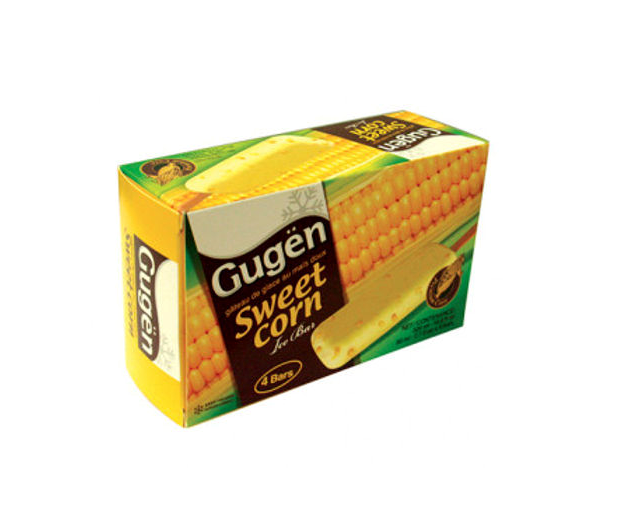 Gugen Sweet Corn Ice Bar (4 x 80ML)