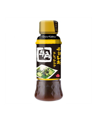 Étiquette alimentaire : vinaigrette Gyukaku Choregi (160 ml)