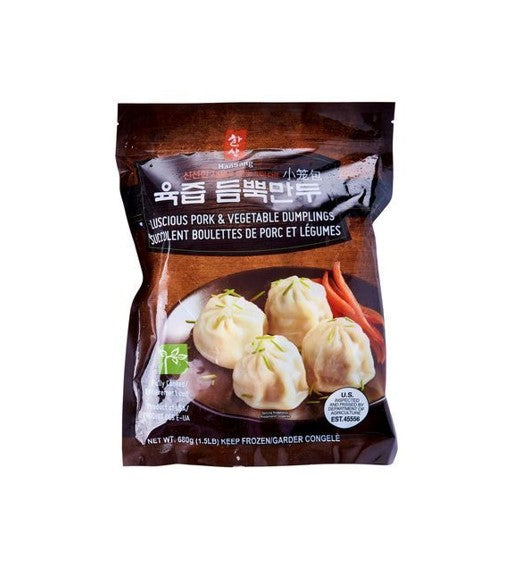 Hansang Luscious Pork & Vegetable Dumplings (680G)