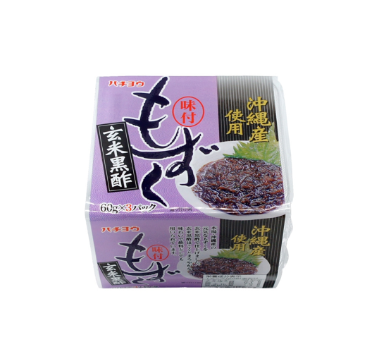 八代水産 玄米黒酢味付けもずく（210g）