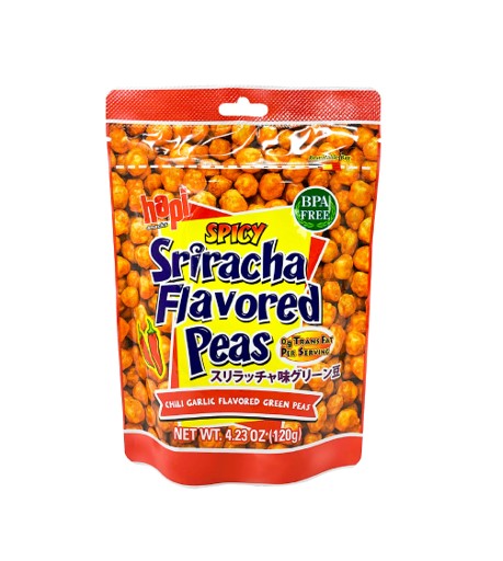 Hapi Spicy Sriracha Flavoured Peas (120G)