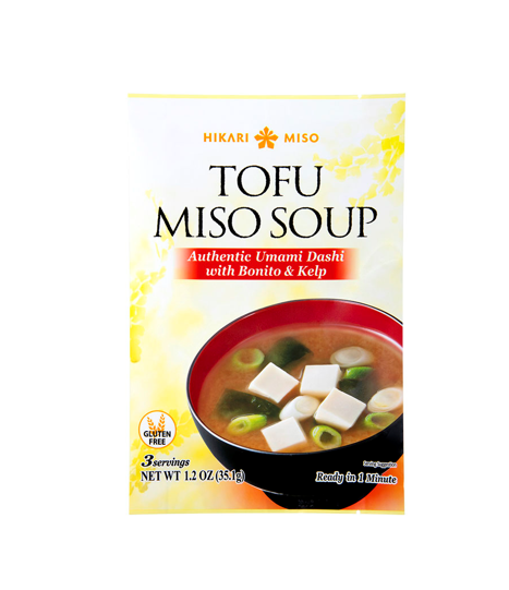 Hikari Miso Tofu Miso Soup Umami Dashi with Bonito & Kelp (35.1G)