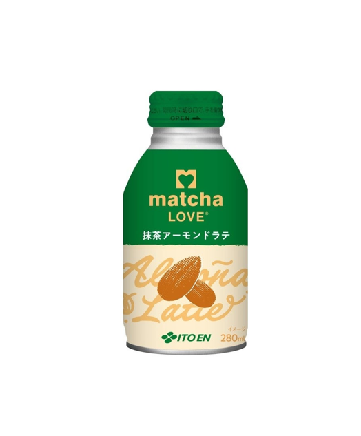 Itoen Matcha LOVE Latté Amande (280 ml) [À consommer de préférence avant le : 11.2026]