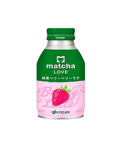 Itoen Matcha LOVE Berry Berry Latte (280ML) [Best Before Date: 2026.11]