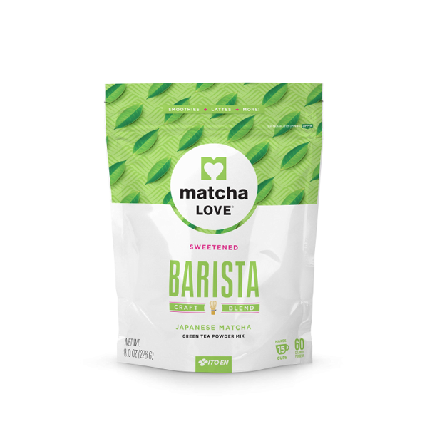 Itoen Matcha LOVE Sweetened Barista Craft Blend Japanese Matcha Powder ...