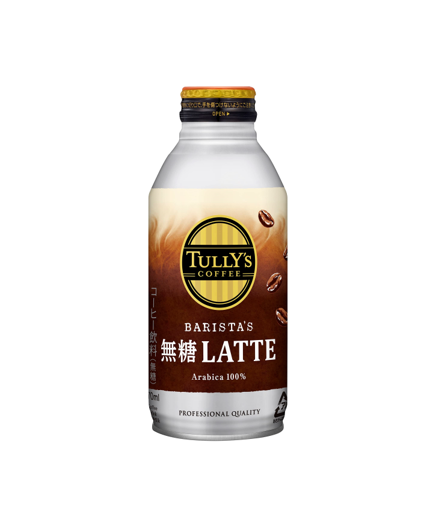 伊藤園 タリーズコーヒー バリスタの無糖ラテ (370ML)