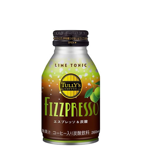 Itoen Tully's Coffee Fizzpresso Lime Tonic (260ML)