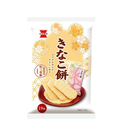 Iwatsuka Kinako Mochi Senbei Rice Cracker (72G)