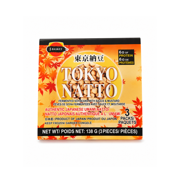 FZN : J-Basket Tokyo Natto (3 boîtes/138 g)