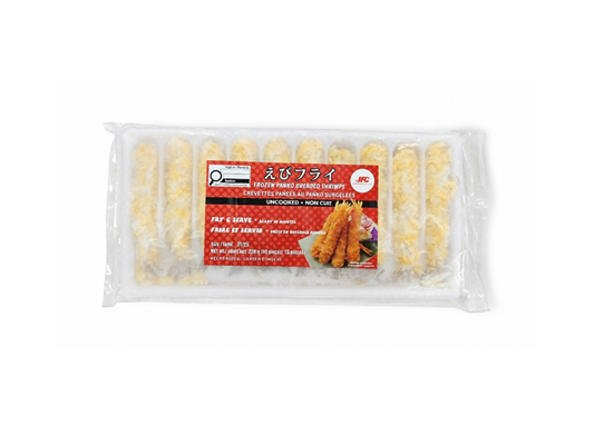FZN: JFC Frozen Panko Breaded Shrimp (220G)