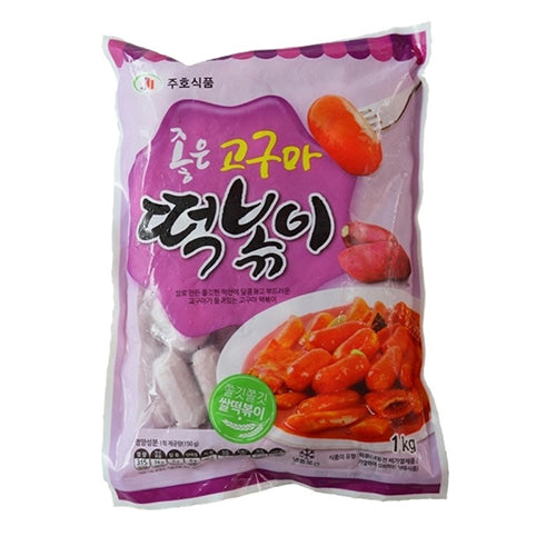 Juho Sweet Potato Topokki Rice Cakes (1KG)